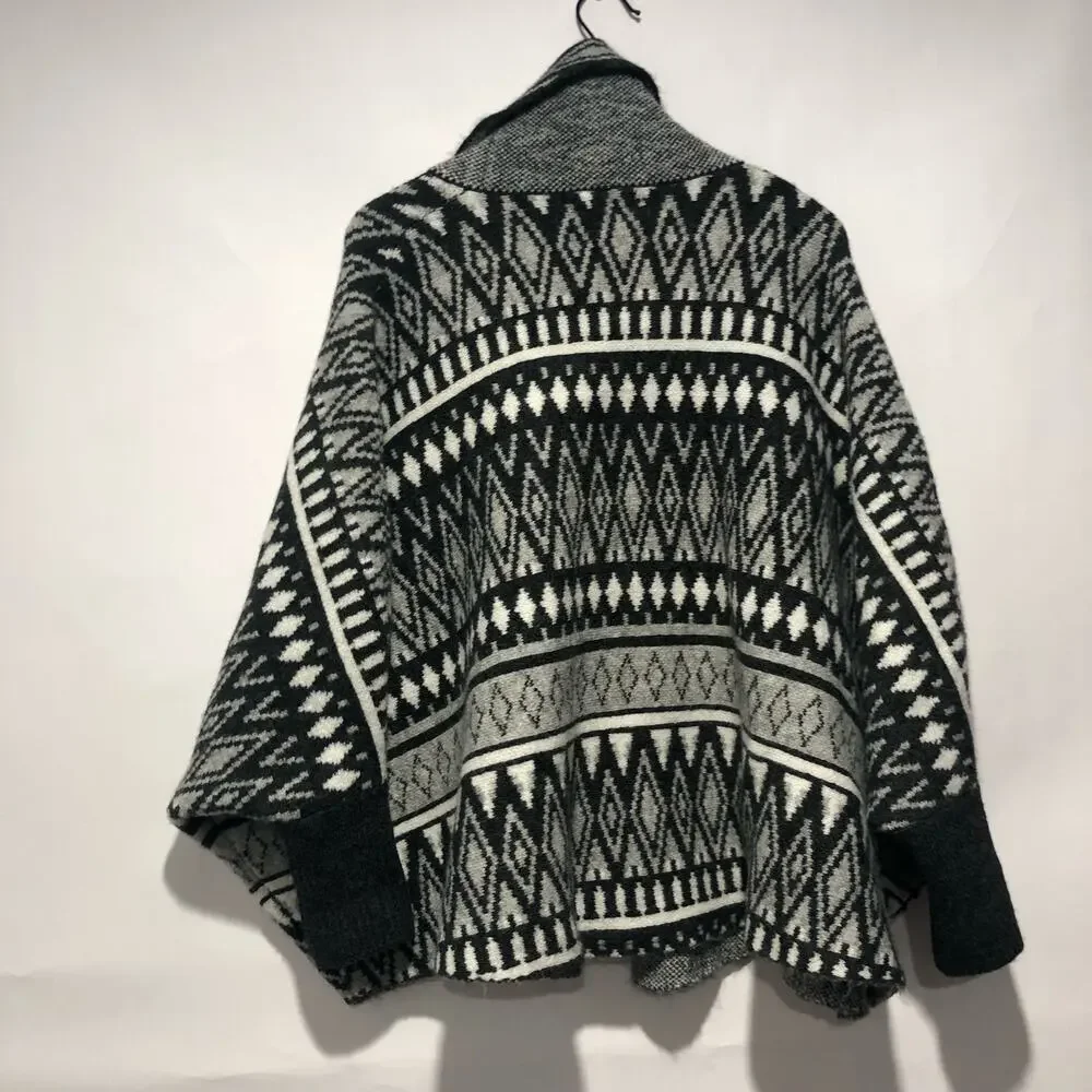 LOOK BY M By Anthropologie Bohemian Cardigan Sweater Multicolor Size ALL - Picture 10 of 11
